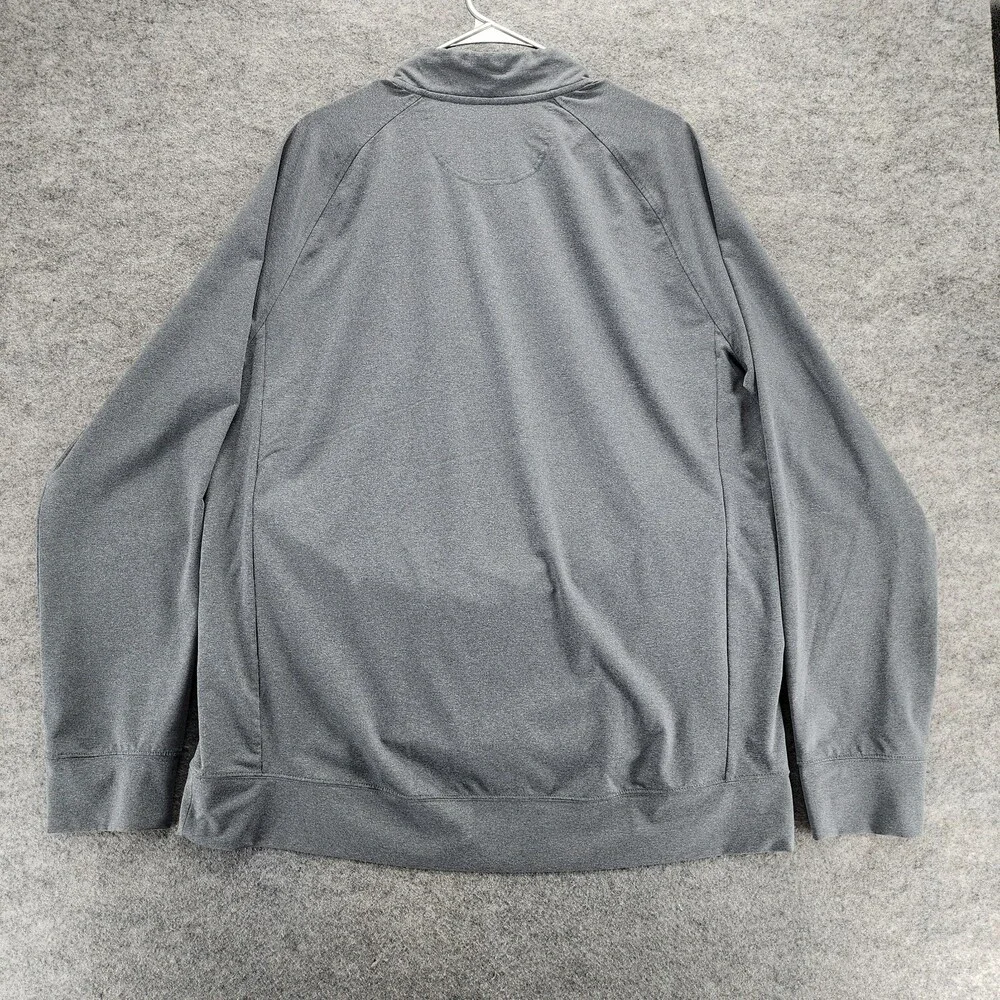 Myles Make Moves Pullover Mens XXL Long Sleeve Gray 1/4 Zip
